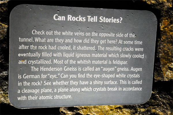 sign - story about rocks