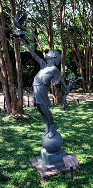 statue plaque - Child of Piece