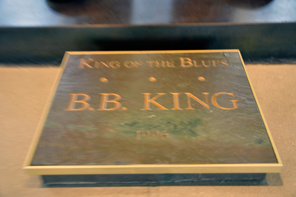 plaque King of the Blues, B.B. King