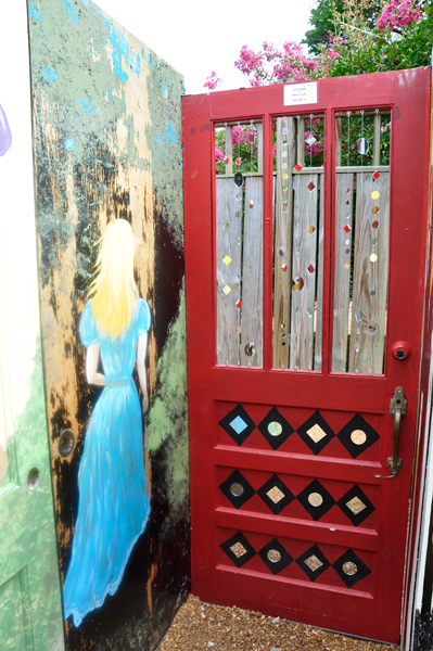 Huntsville Botanical Garden door maze