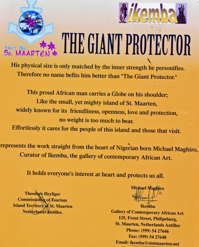 sign - The Giant Protector