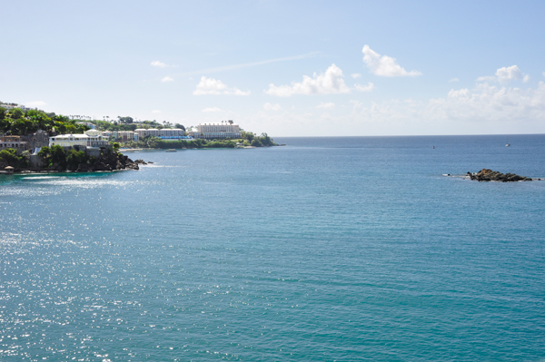 St. Thomas as seen from the Norwegian Getaway