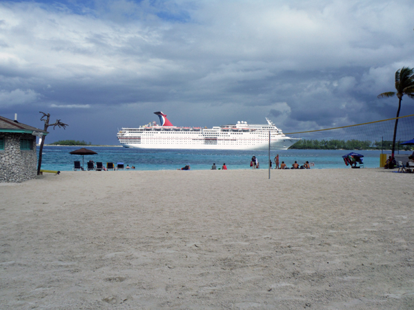 a Carnival cruise ship