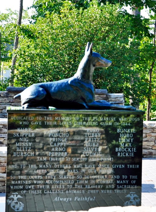 Hero dog memorial