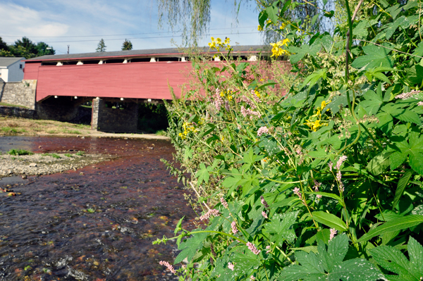 Wehr's Covered Bridge in LeHigh Valley PA