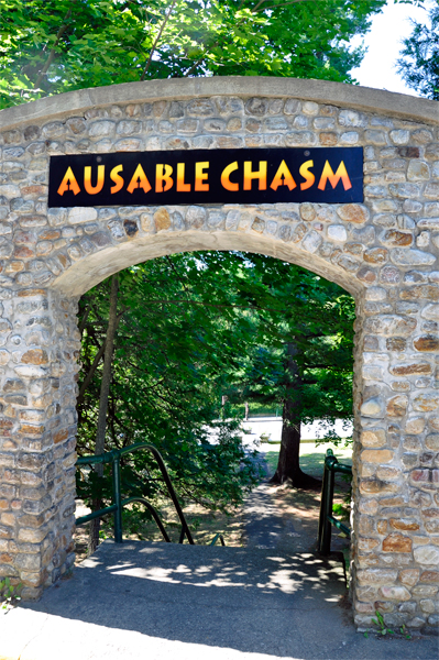 Ausable Chasm entrance
