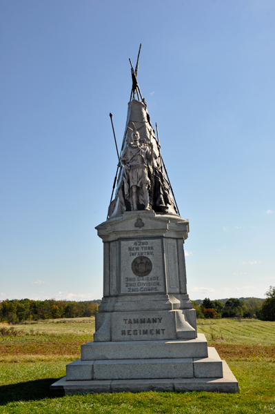 Tammany Regiment monument