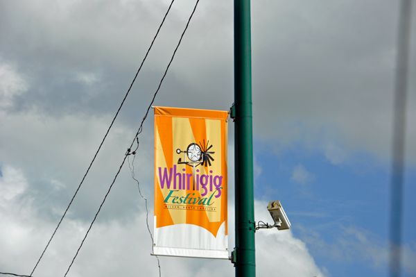 Whirligig Festival flag