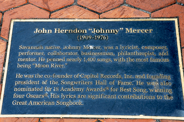 John Herndon Mercer sign