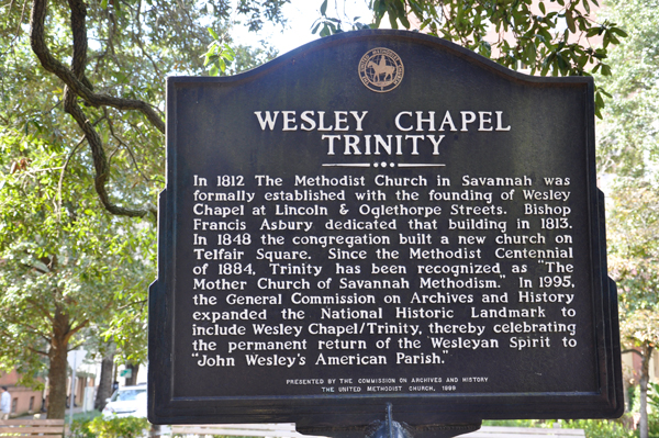 Wesley Chapel Trinity sign