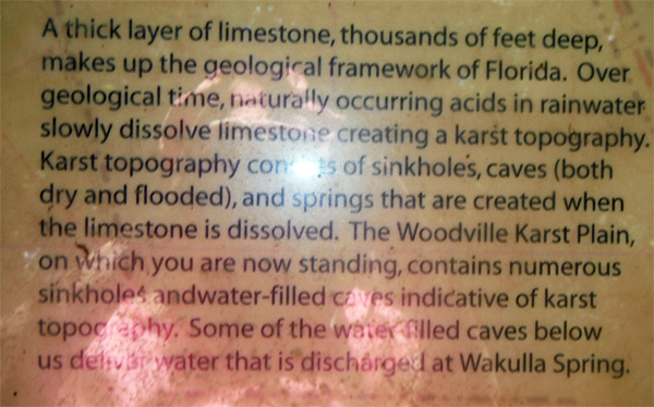 sign about limestone