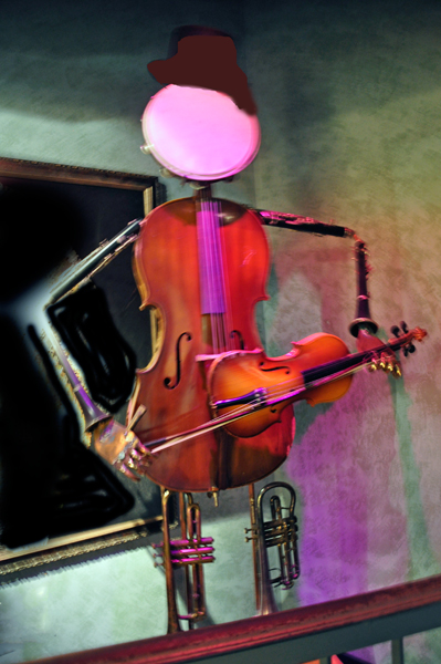 a violin player