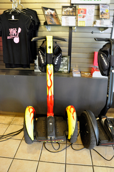 fire painted Segway
