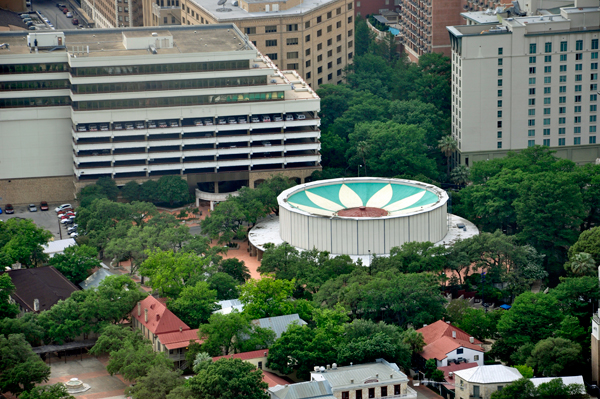 Views from The Tower of the Americas observation deck