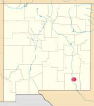 map of NM