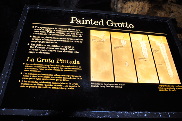Painted Grotto sign