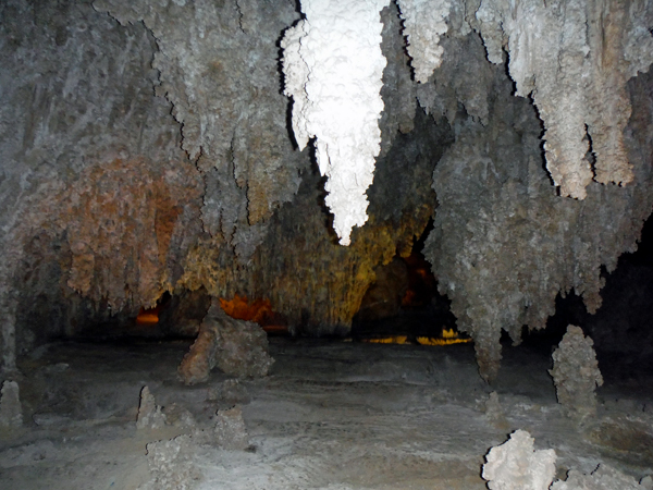 stalactites, stalagmites, and columns