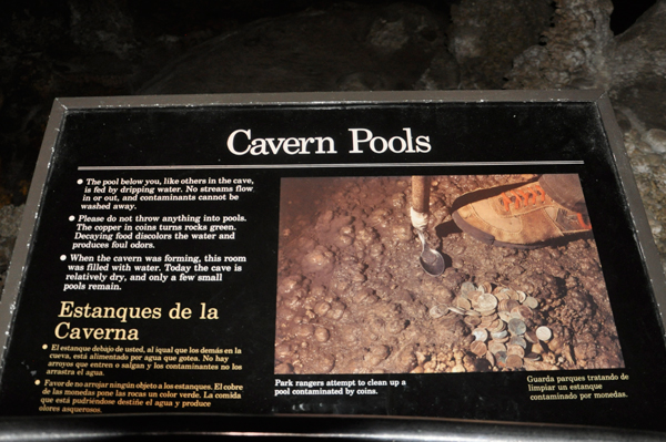 sign: Cavern Pool