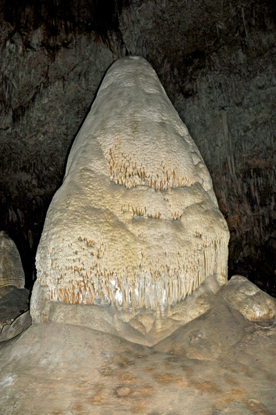 fat stalagmite