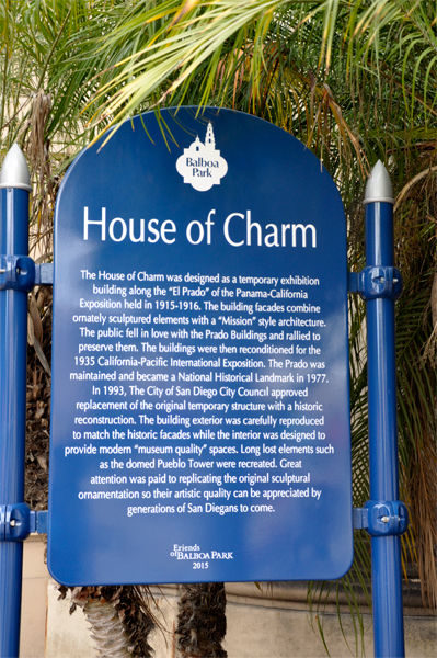 House of Charm sign