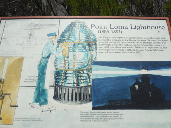 sign about Harbor lights