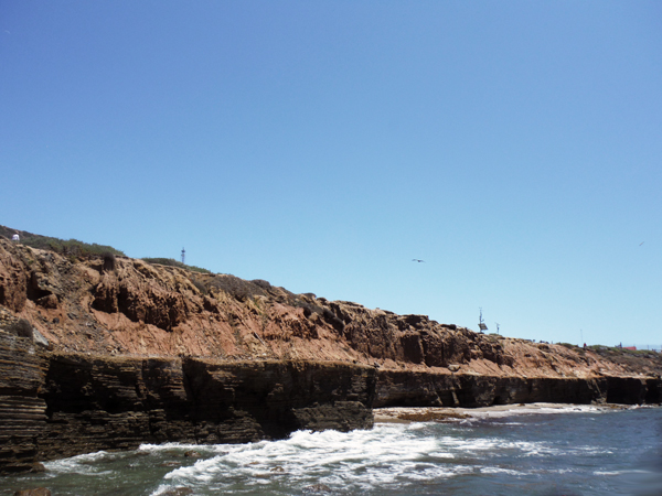 cliffs and ocean