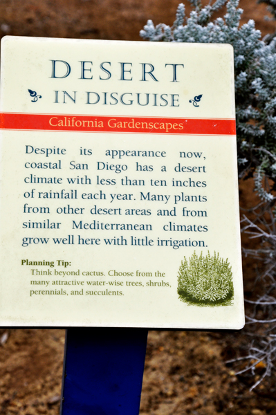 California Desert sign