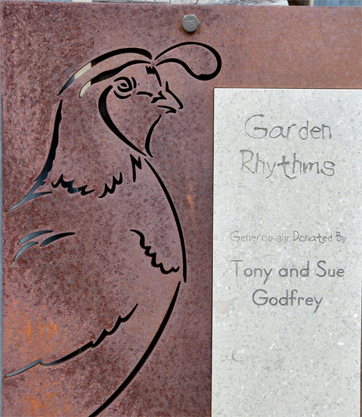 Garden Rhythms sign