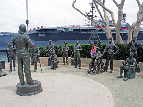 Bob Hope and The Military memorial