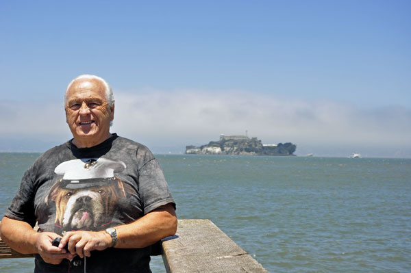 Lee Duquette and Alcatraz Island