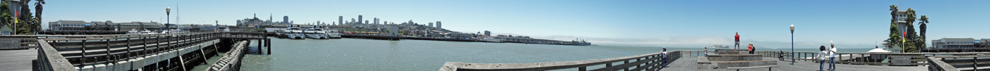 Panorama from pier 41