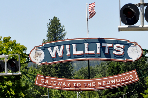 Willits sign