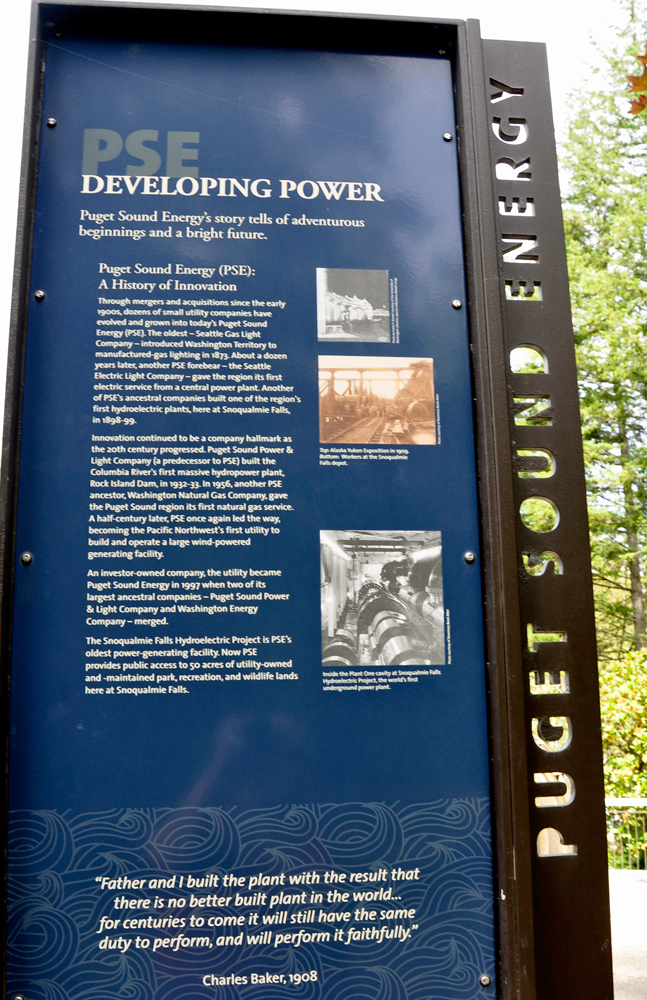 sign about developing power