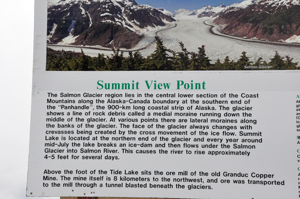 sign about Summit View Point