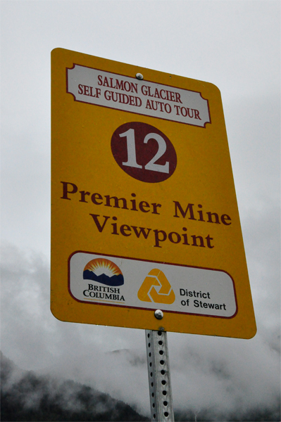 sign: Premier Mine Viewpoint