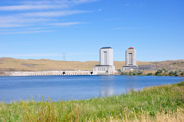 Fort Peck Dam and tunnels