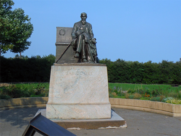 Statue of Jay Cooke- Pioneer, Patriot