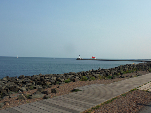 Lake Superior and the lighthouses