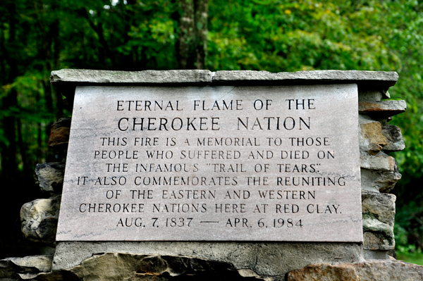 sign: The Eternal Flame of the Cherokee Nation