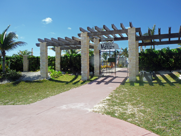 entering Great Stirrup Cay