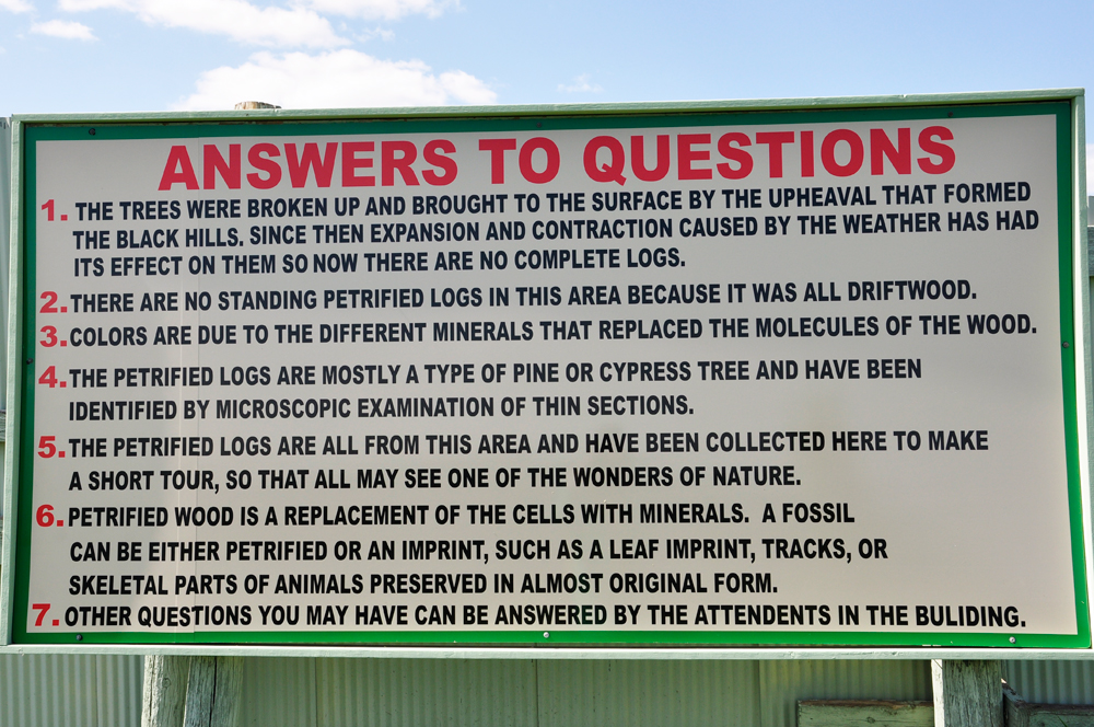 sign: answers to questions