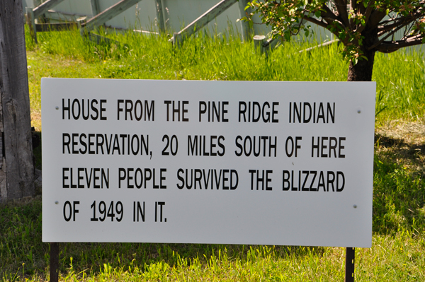 Pine Ride Indian Reservation house