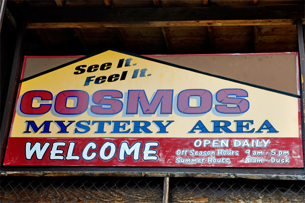 cosmos mystery house