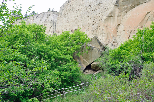 approaching Pictograph Cave