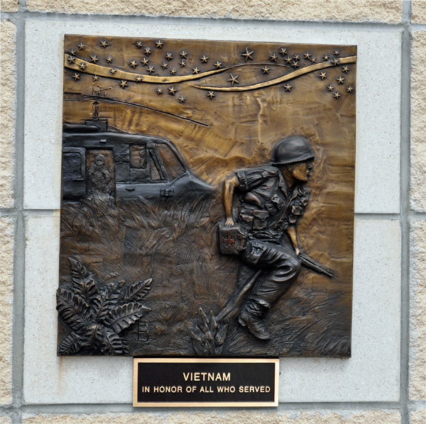 Vietnam War honor plaque