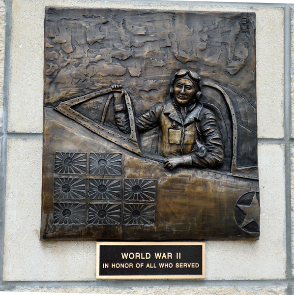 World War II honor plaque