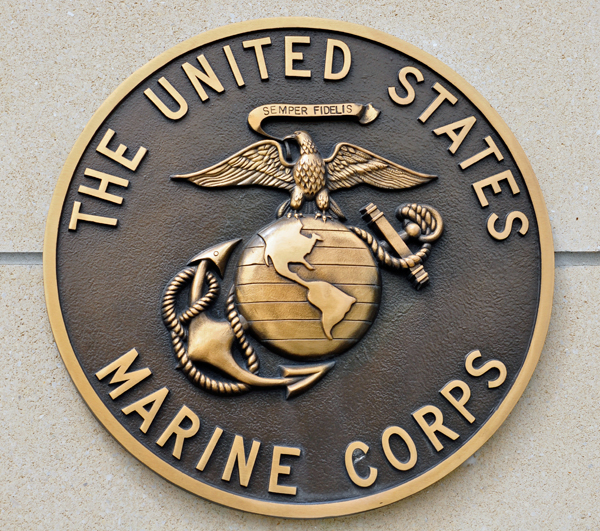 U.S. Marine Corps honor circle