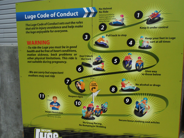 luge code of conduct