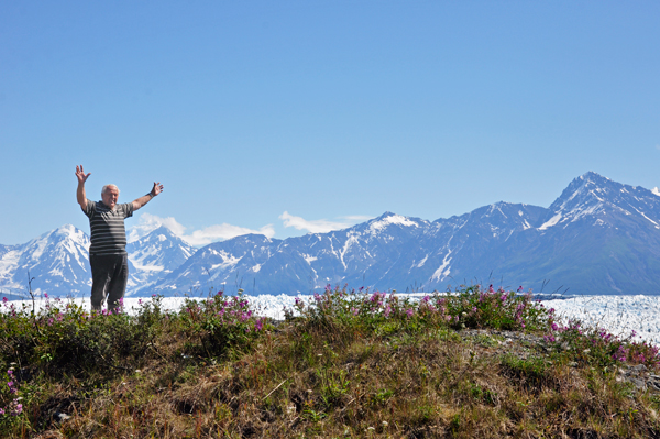 Lee Duquette at Knik Glacier