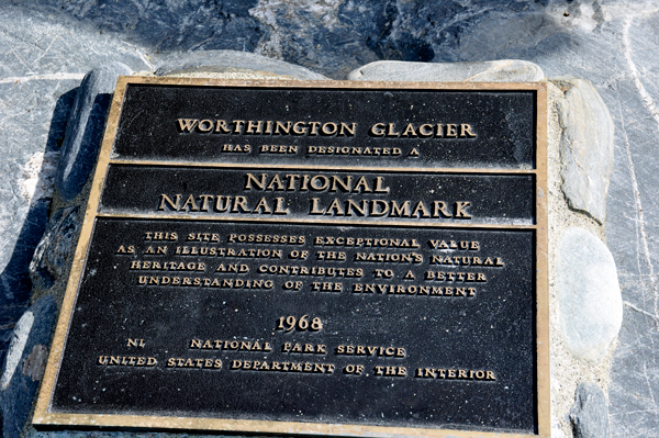 sign: National Natural Lankmark